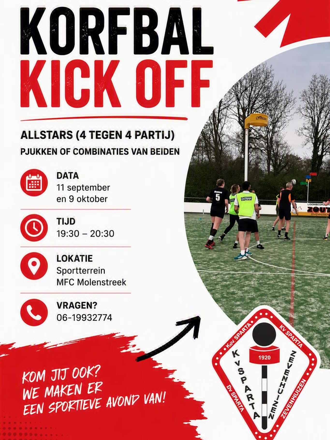 Korfbal Kickoff!